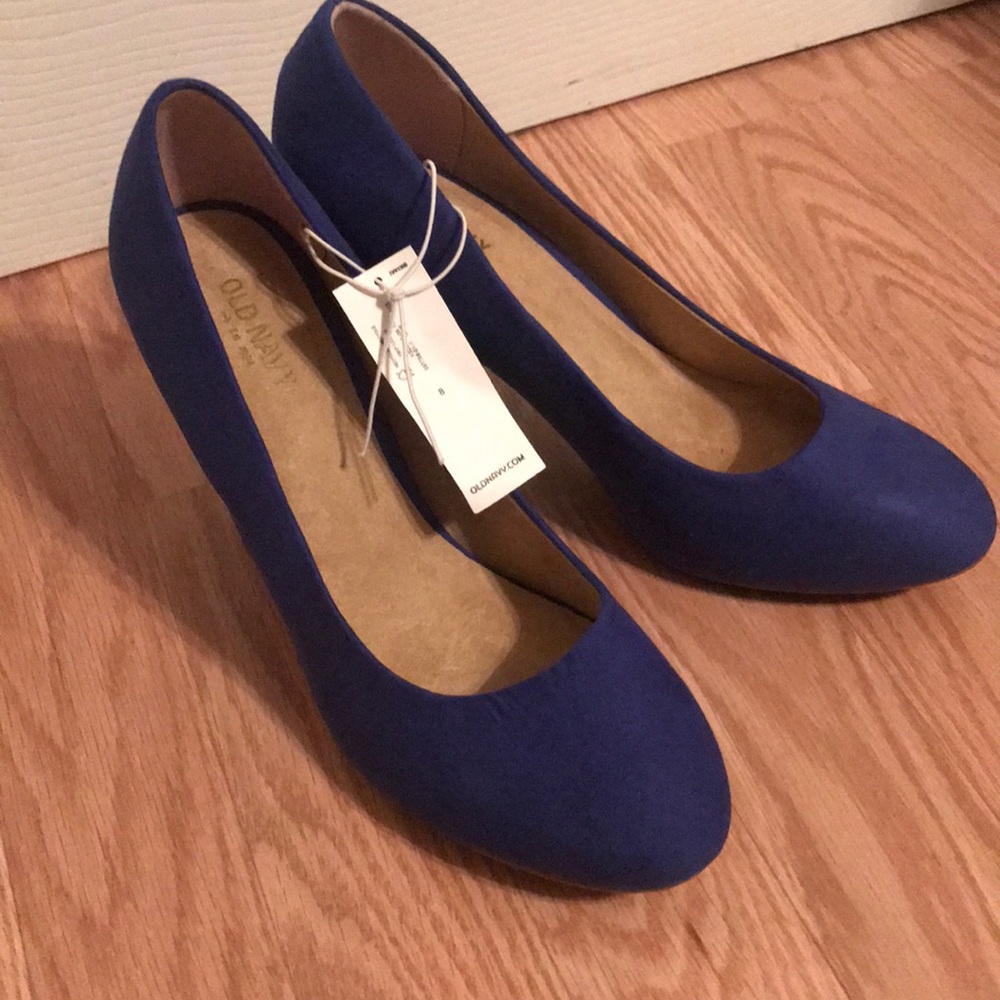 Old Navy Blue Women's Heels
